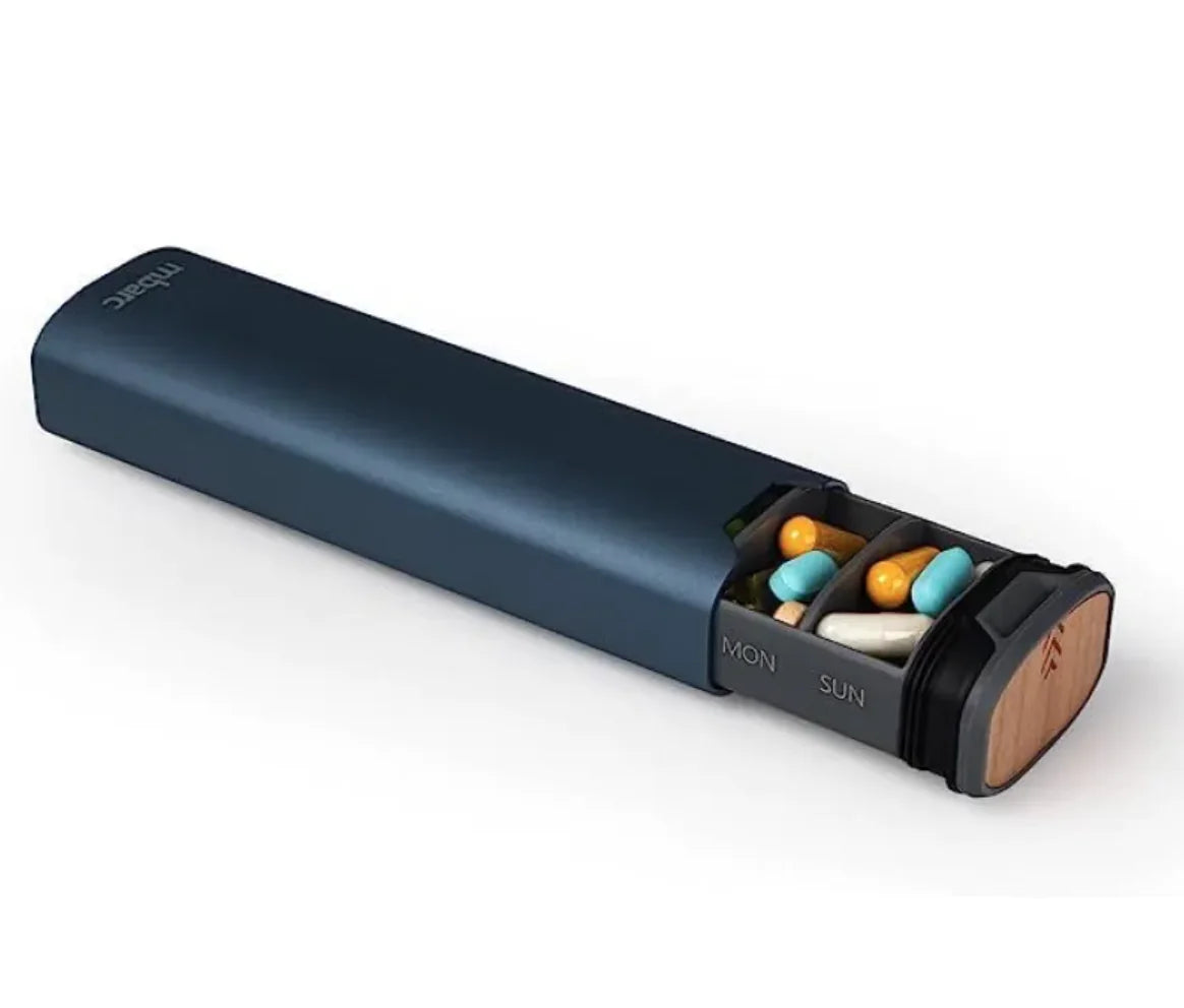 7-Day Travel Pill Organizer Case