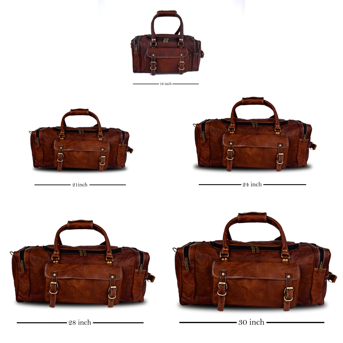 Traveler Weekender Duffle 16 inch detail