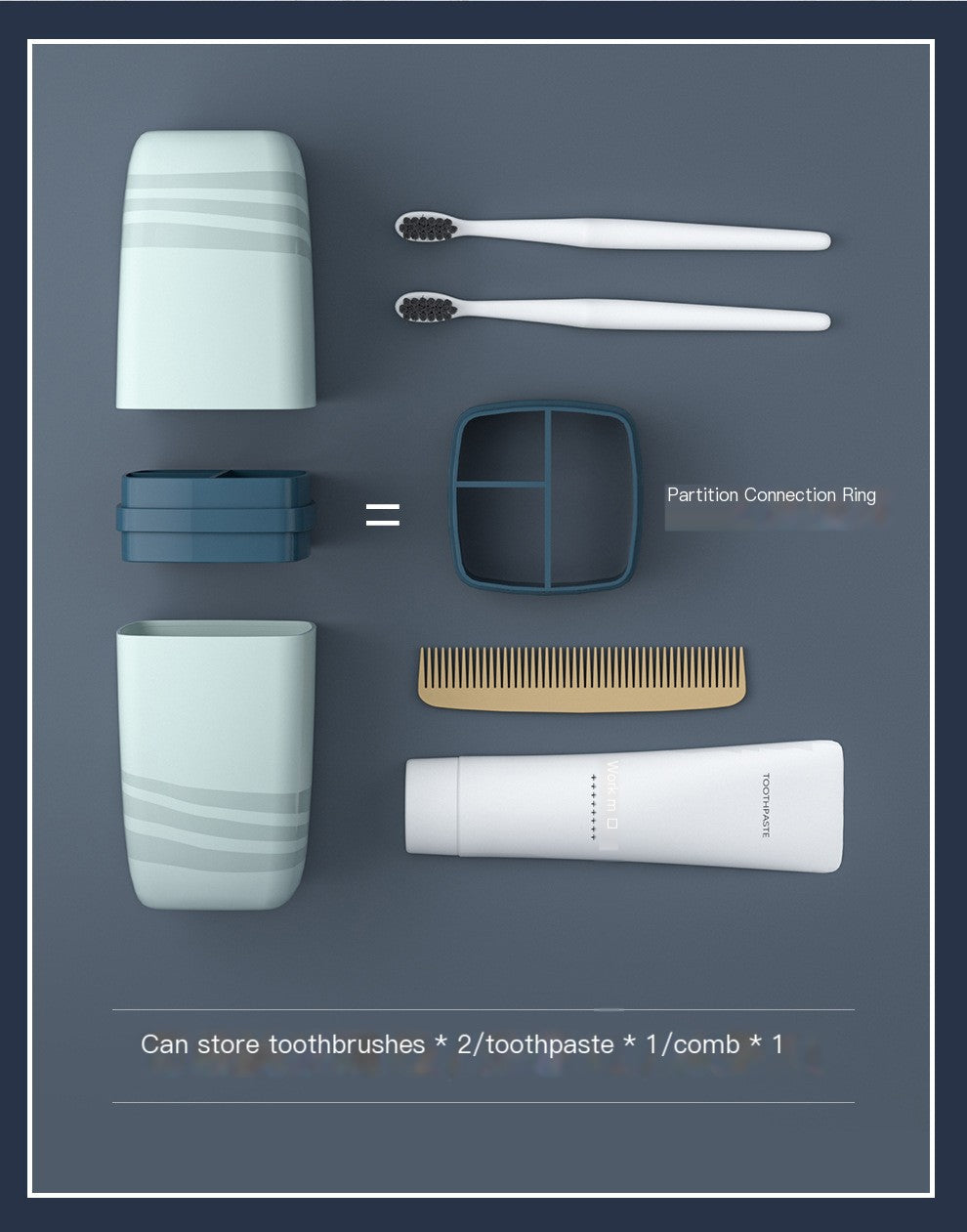Travel Toothbrush Holder Case