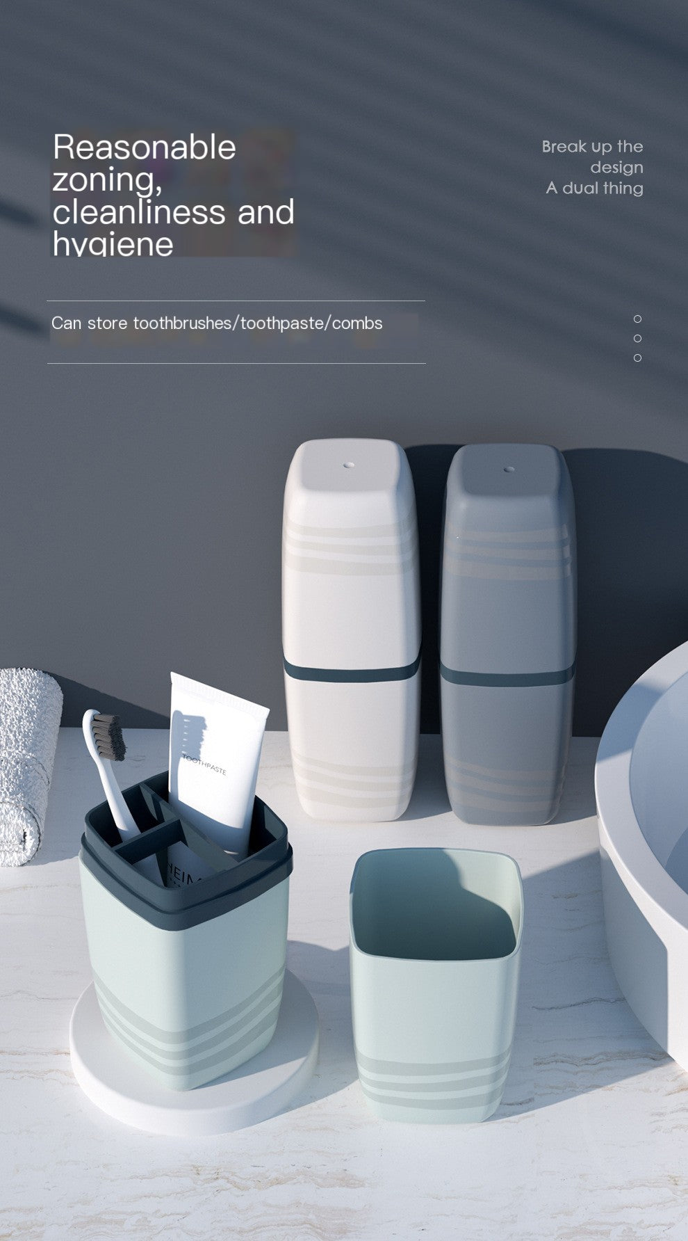 Travel Toothbrush Holder Case