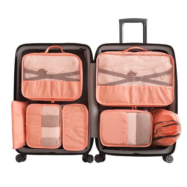7-Piece Travel Packing & Storage Bag Set