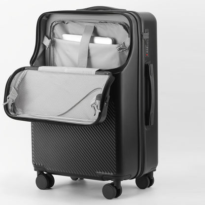 Hard Shell Carry-On Spinner Suitcase with USB & TSA Lock
