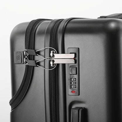 Hard Shell Carry-On Spinner Suitcase with USB & TSA Lock