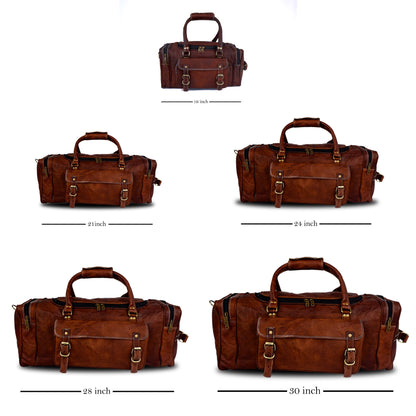 Traveler Weekender Duffle 16 inch detail