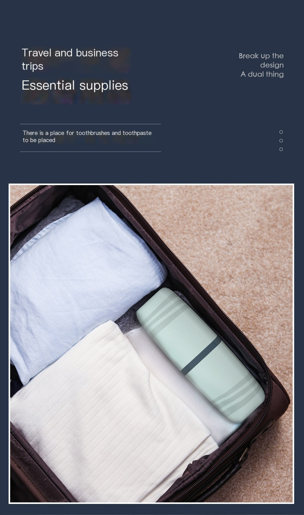 Travel Toothbrush Holder Case