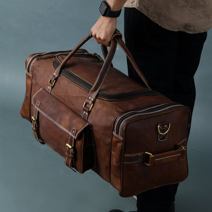 Walker Leather Weekender Bag