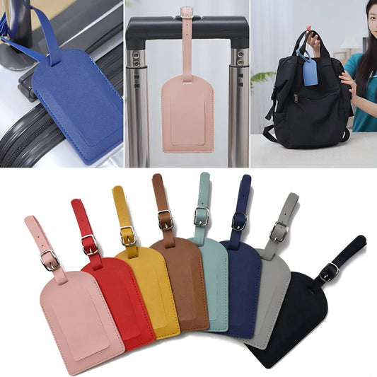Leather Luggage Tag